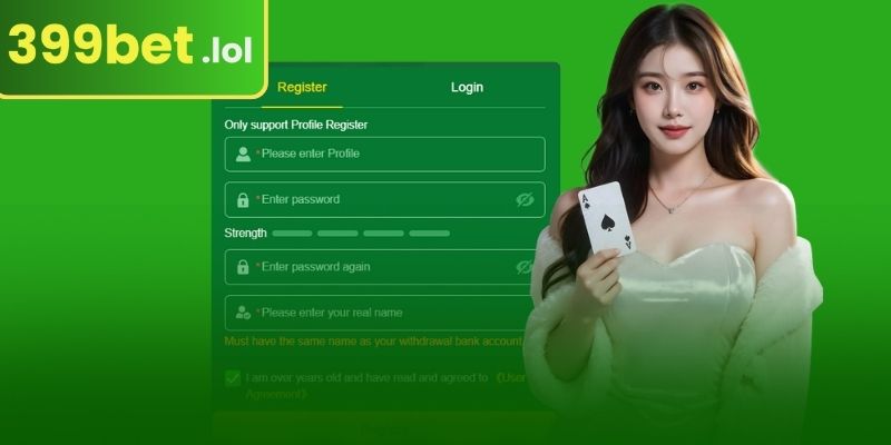 ৩টি সহজ ধাপে 399BET রেজিস্ট্রেশন পদ্ধতি